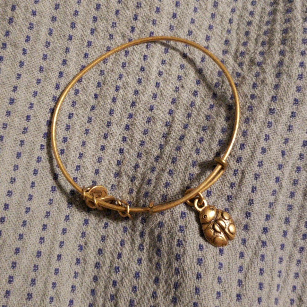 Alex and Ani gold ladybug